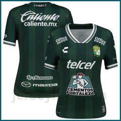 Club León Women’s 2025/26 Home Authentic Jersey – Green Soccer Jersey
