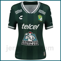 Club León Women’s 2025/26 Home Authentic Jersey – Green Soccer Jersey