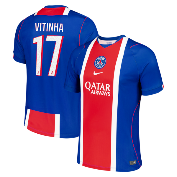 Nike Vitinha Paris Saint-Germain 2026/27 Home Stadium Replica Jersey Blue