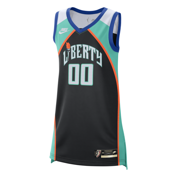 Custom New York Liberty Victory Custom Jersey Black