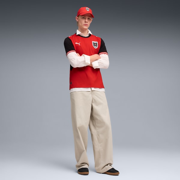 Puma Austria National Team 2026 Home Replica Jersey Red
