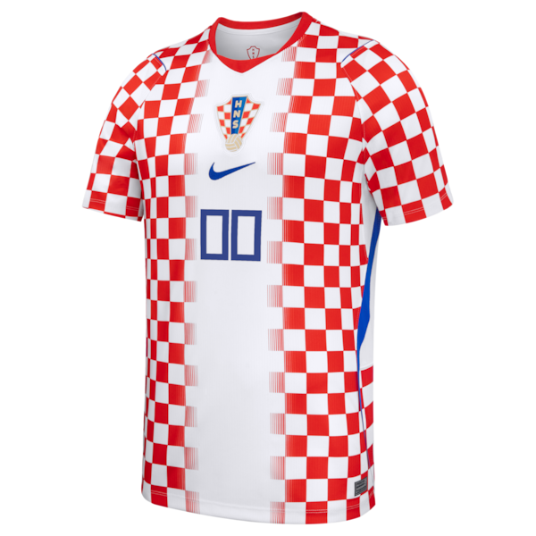 Nike Croatia National Team 2026 Home Stadium Replica Custom Jersey White
