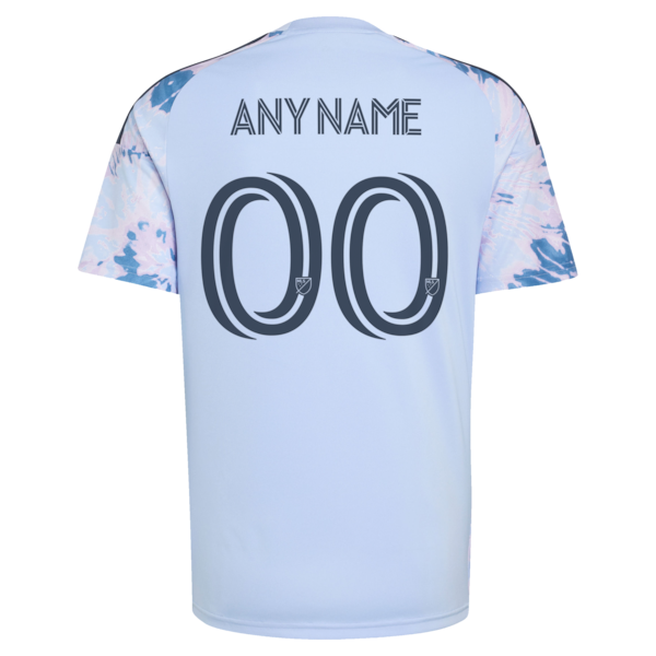 Customized San Jose Earthquakes 2026 The Dead Kit Replica Custom Jersey Light Blue
