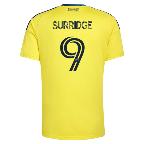 Customized Nashville SC 2026 The Reverb Kit Replica Custom Jersey Yellow