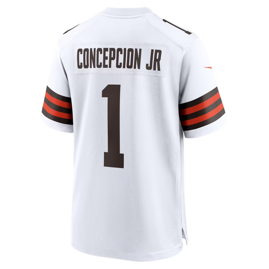 KC Concepcion Jr. Cleveland Browns Nike Game Jersey - White