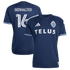 Adidas Sebastian Berhalter Vancouver Whitecaps FC 2026 The Coastal Jersey Replica Blue