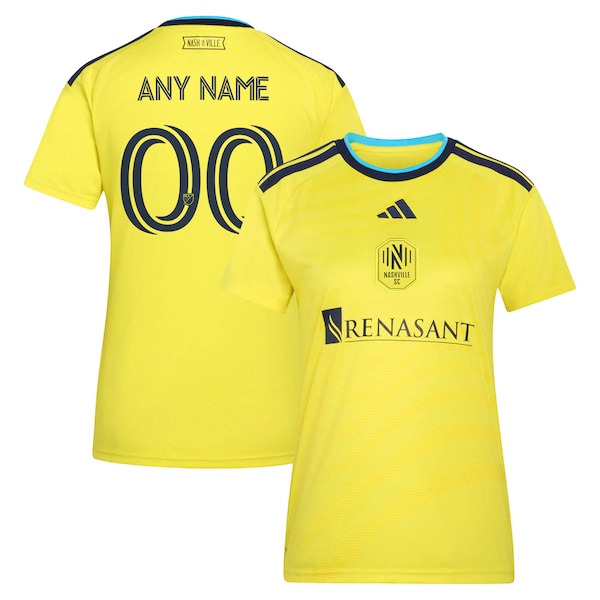 Customized Nashville SC 2026 The Reverb Kit Replica Custom Jersey Yellow