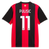 Puma Christian Pulisic AC Milan 2026/27 Home Replica Jersey Black/Red