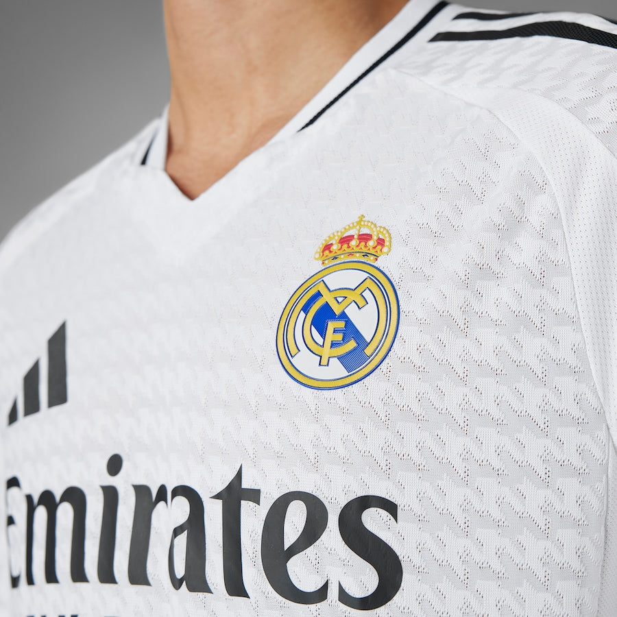 Kylian Mbappé Real Madrid adidas 2024/25 Home Player Jersey - White