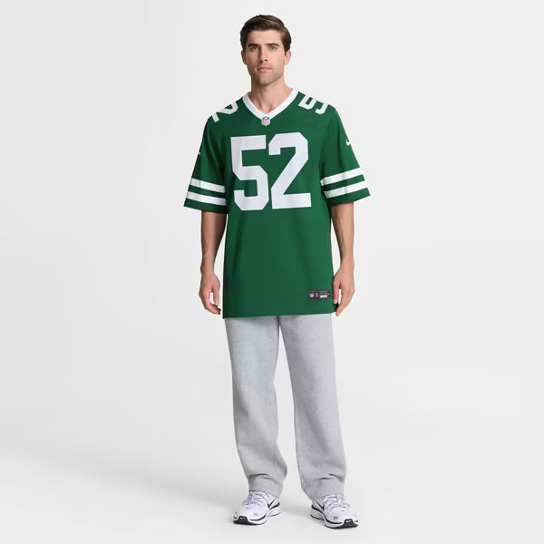 Kingsley Enagbare New York Jets Nike Team Game Jersey - Legacy Green