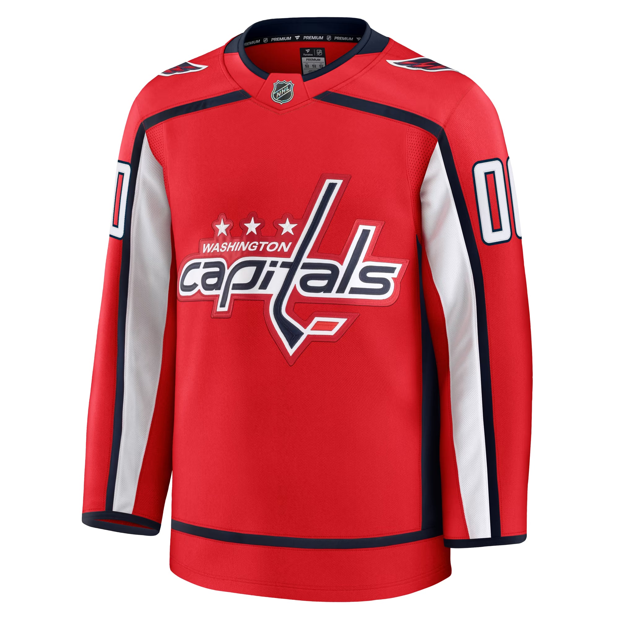 JERSEY INTL (JI) Fanatics Men's Washington Capitals Home Jersey - Red