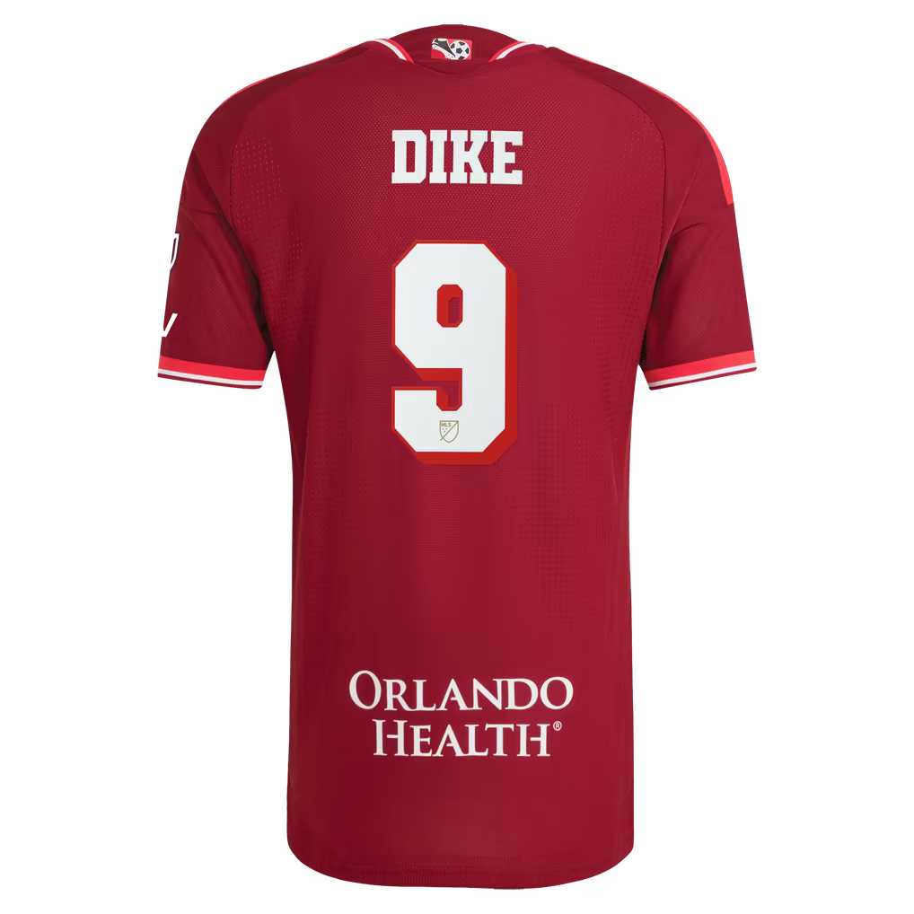 Daryl Dike Orlando City SC adidas 2026 Archive On-Field Authentic Jersey - Red