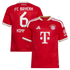 Adidas Joshua Kimmich Bayern Munich 2026/27 Home Replica Youth Jersey Red
