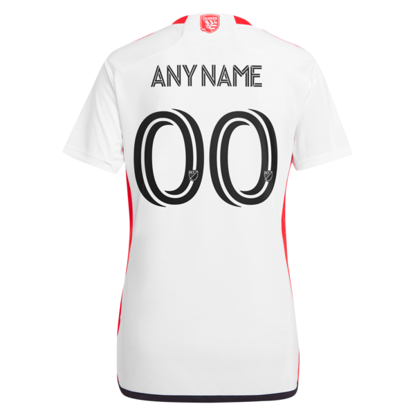 Customized San Jose Earthquakes Women's 2025 The 50 Kit Replica Custom Jersey White
