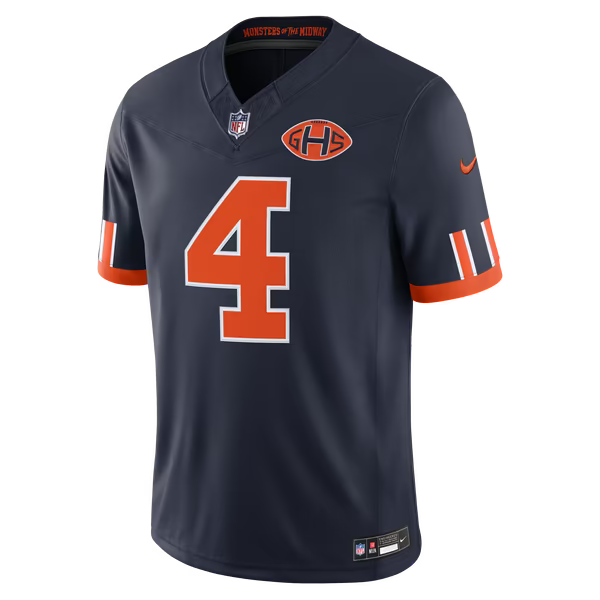 D'Andre Swift Chicago Bears Nike 2026 Rivalries Collection Game Jersey - Navy