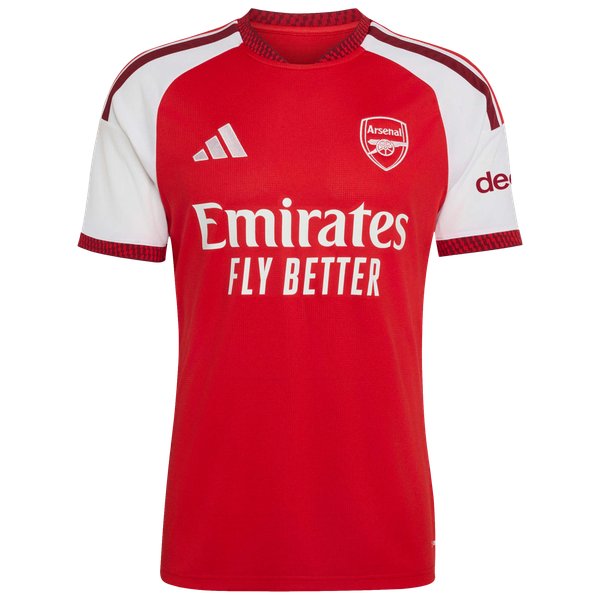 Declan Rice Arsenal adidas 2026/27 Home Replica Jersey - Red