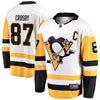 JERSEY INTL (JI) Crosby Pittsburgh Penguins White Fanatics Breakaway Jersey