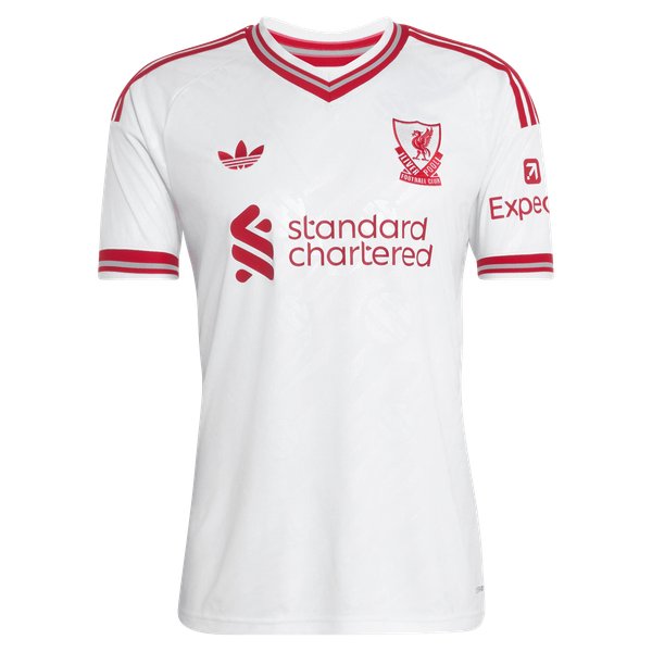 Hugo Ekitike Liverpool adidas 2026/27 Away Replica Jersey - White