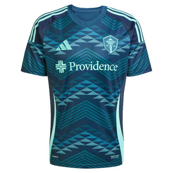 Adidas Seattle Sounders FC 2025 The Salish Sea Kit Replica Custom Jersey Blue