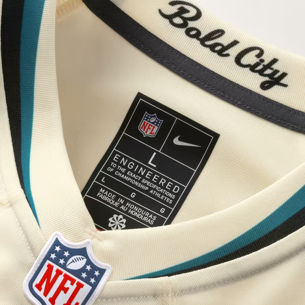 Tony Boselli Jacksonville Jaguars Nike 2026 Rivalries Collection Game Jersey - Natural
