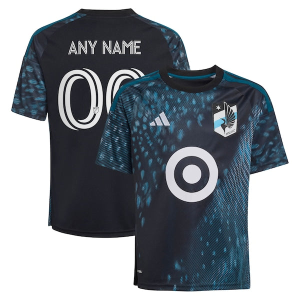 Customized Minnesota United FC 2026 The Decade Kit Replica Custom Jersey Black