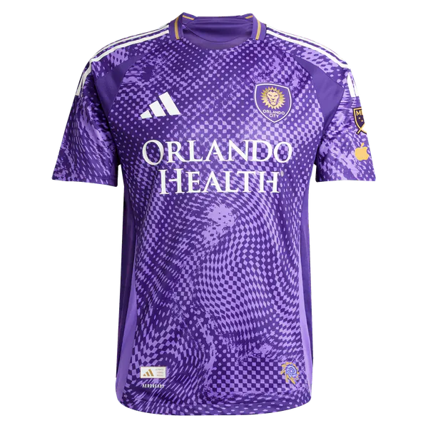 Daryl Dike Orlando City SC adidas 2025 Perfect Storm Primary On-Field Authentic Jersey - Purple