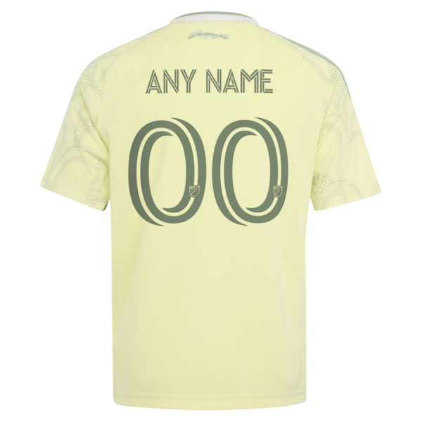 Customized Portland Timbers Youth 2026 Civic Stadium Kit Replica Custom Jersey Yellow