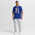 Jedrick Wills Jr. Buffalo Bills Nike Team Game Jersey - Royal