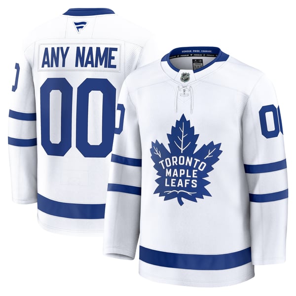 JERSEY INTL (JI) Fanatics Toronto Maple Leafs Away Custom Jersey