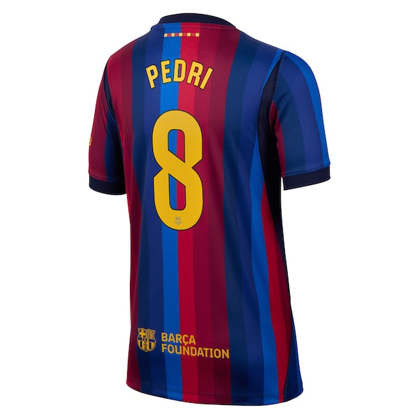 Nike Pedri Barcelona 2026/27 Home Stadium Replica Jersey Red