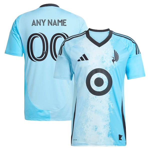 Customized Minnesota United FC 2025 Convergence Replica Custom Jersey Blue