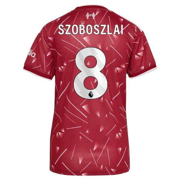 Adidas Dominik Szoboszlai Liverpool 2026/27 Home Replica Women's Jersey Red