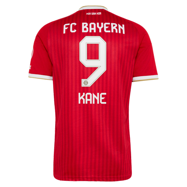 Adidas Harry Kane Bayern Munich 2026/27 Home Replica Jersey Red