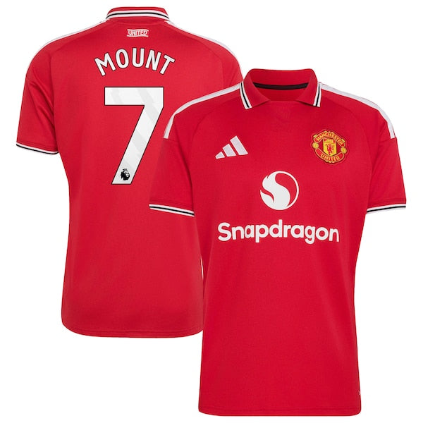 Adidas Mason Mount Manchester United 2026/27 Home Replica Jersey Red