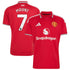 Adidas Mason Mount Manchester United 2026/27 Home Replica Jersey Red