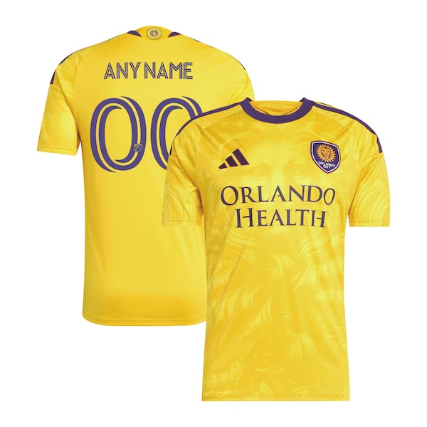 Customized Orlando City SC 2026 Sunken Treasure Kit Replica Custom Jersey Yellow
