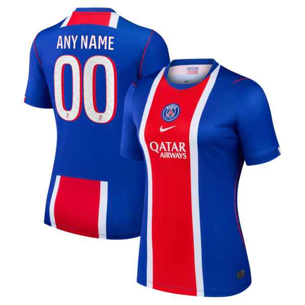 Nike Paris Saint-Germain 2026/27 Home Stadium Replica Custom Jersey Blue