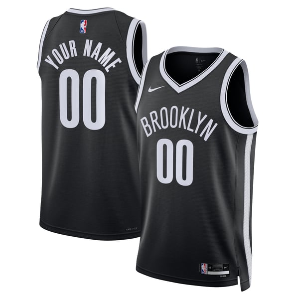 JERSEY INTL (JI) Nike Brooklyn Nets Icon Edition Swingman Jersey