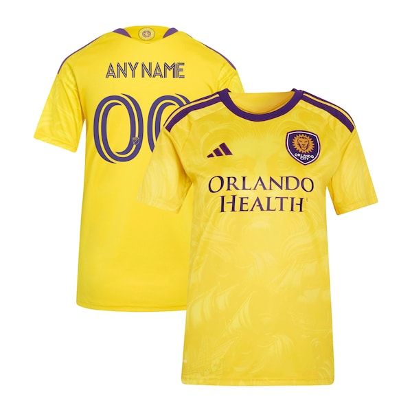 Customized Orlando City SC Women's 2026 Sunken Treasure Kit Replica Custom Jersey Gold