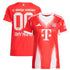 Adidas Bayern Munich 2025/26 Home Replica Custom Jersey Red