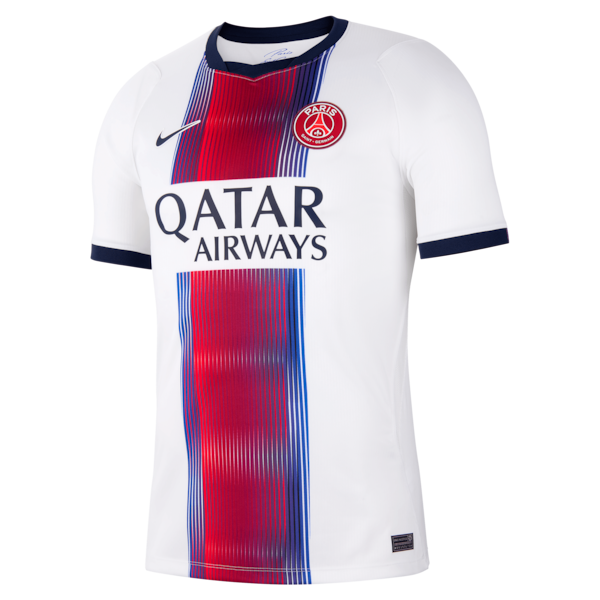 Nike Khvicha Kvaratskhelia Paris Saint-Germain 2026/27 Away Stadium Replica Jersey White