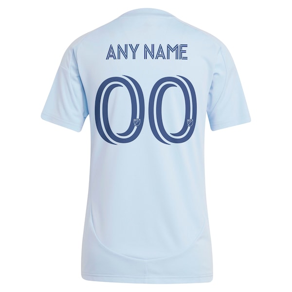 Adidas Sporting Kansas City Women's 2025 One KC Replica Custom Jersey Light Blue