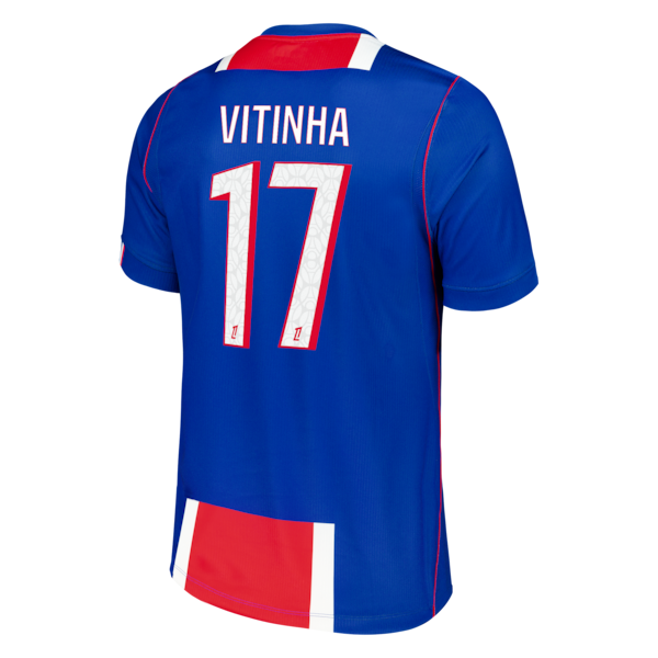 Nike Vitinha Paris Saint-Germain 2026/27 Home Stadium Replica Jersey Blue