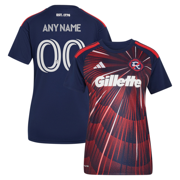 Customized New England Revolution 2026 Independence Day Replica Custom Jersey Blue