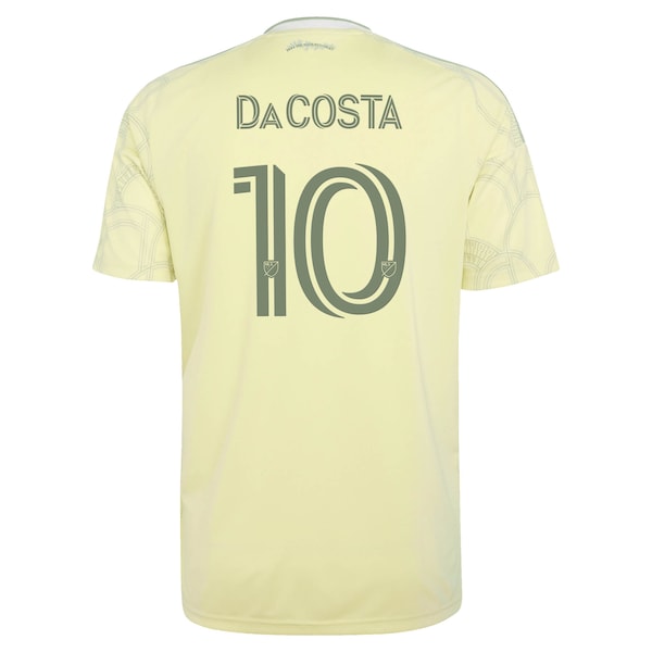 Customized David Da Costa Portland Timbers 2026 Civic Stadium Kit Replica Jersey Yellow