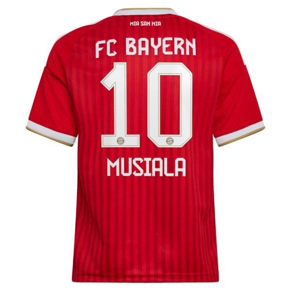 Adidas Jamal Musiala Bayern Munich 2026/27 Home Replica Youth Jersey Red