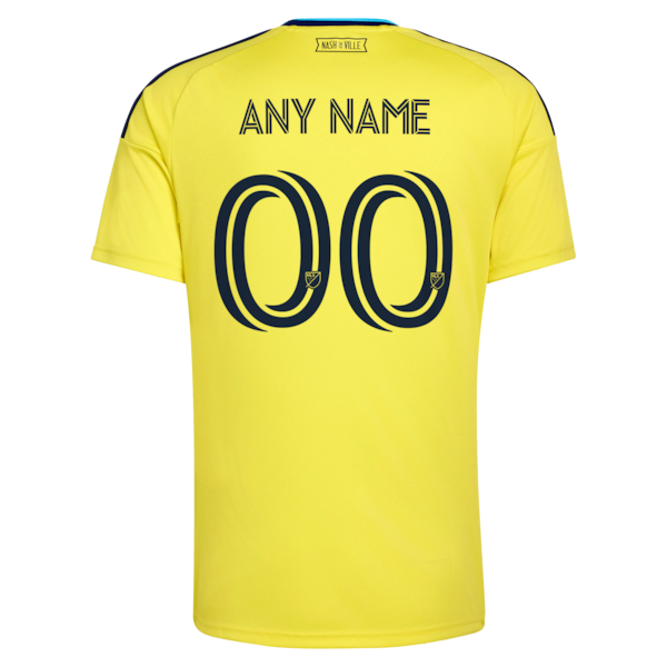 Customized Nashville SC 2026 The Reverb Kit Replica Custom Jersey Yellow
