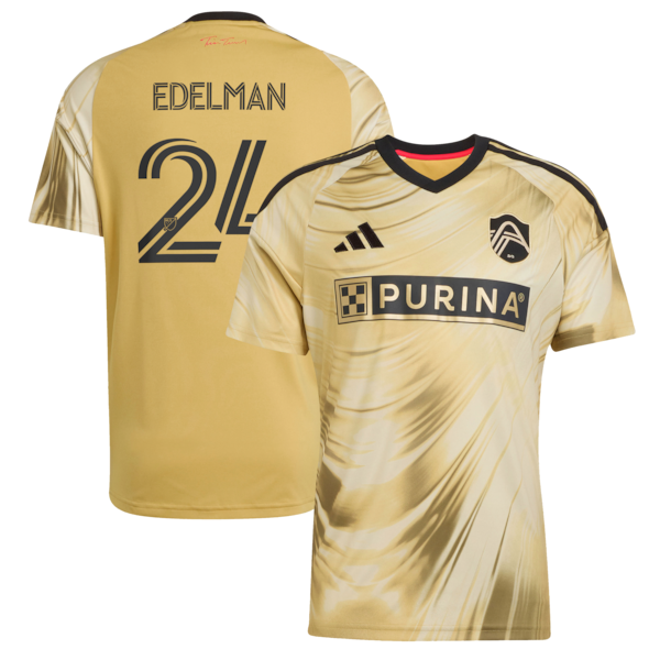 Adidas Daniel Edelman St. Louis CITY SC 2026 The Tina Turner Kit Replica Jersey Yellow