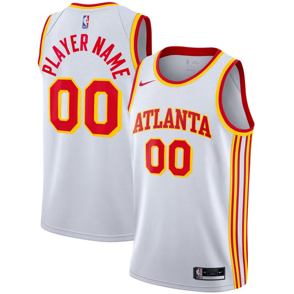 JERSEY INTL (JI) Nike Atlanta Hawks 2020/21 Swingman Custom Jersey