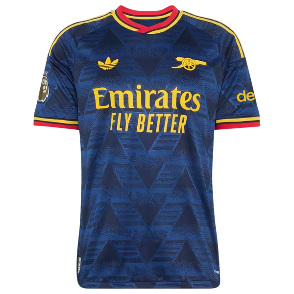 Arsenal adidas 2026/27 Away On-Field Authentic Custom Jersey - Navy